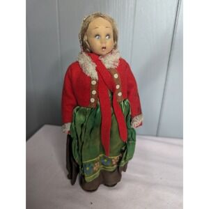 Lenci like Vintage 10" fully dressed shoes doll metal leg joints ayas val dosta